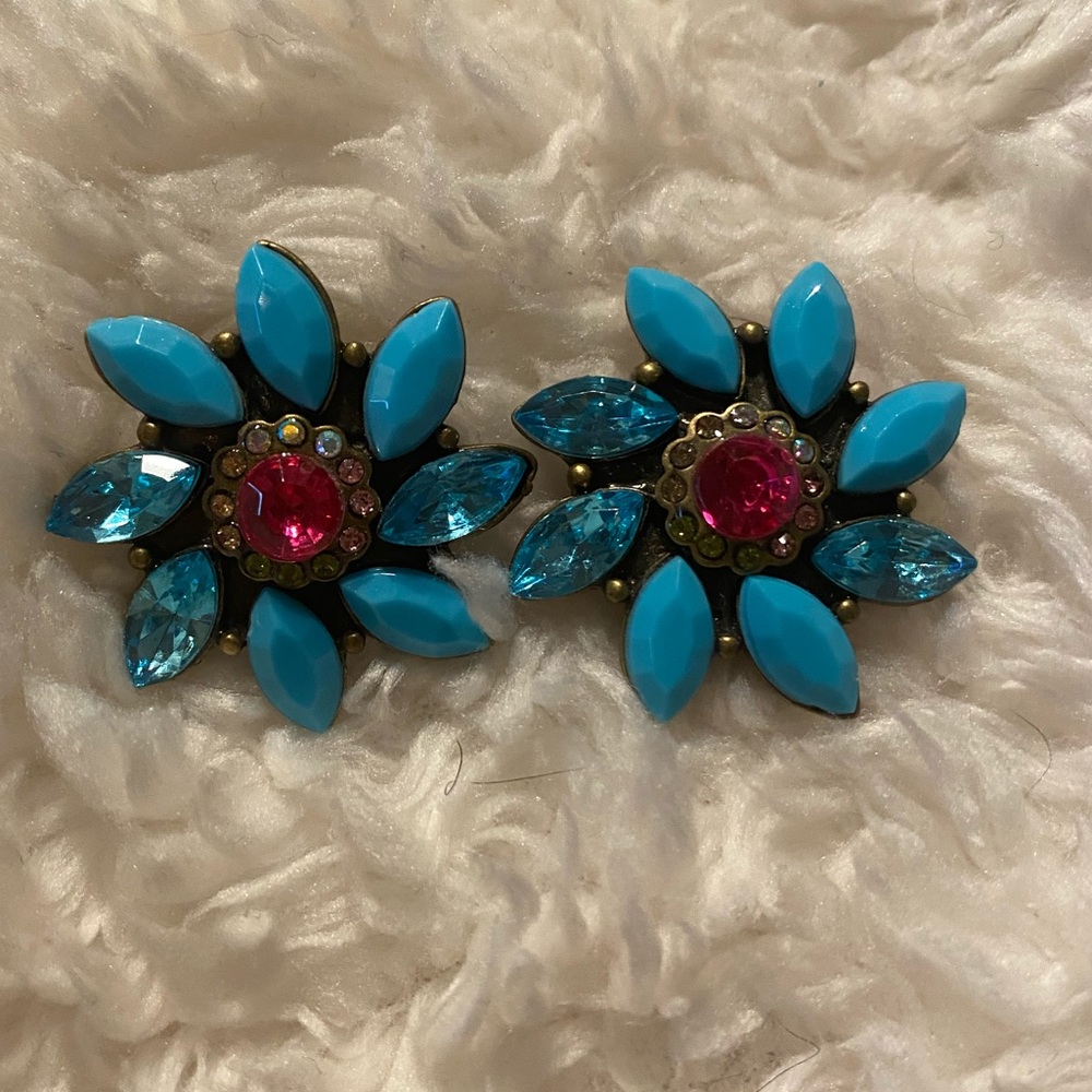 Statement Stud Earrings - image 1